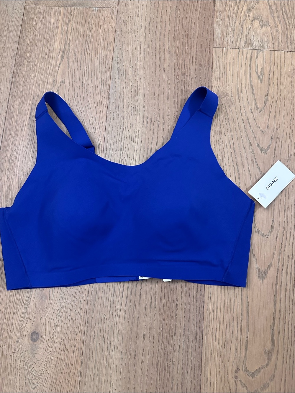 SPANX Seamless Wireless Bra in Royal Blue